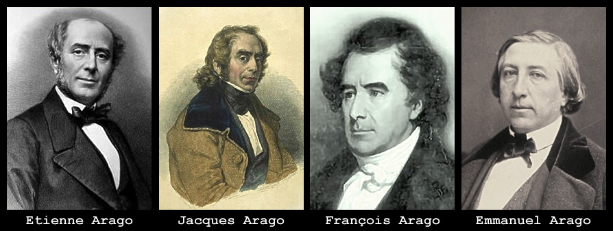 Etienne, Jacques, François, Emmanuel Arago